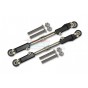 ALUMINUM+STAINLESS STEEL REAR UPPER ARM TIE ROD -10PC SET--MAT057S