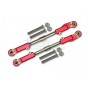 ALUMINUM+STAINLESS STEEL REAR UPPER ARM TIE ROD -10PC SET--MAT057S