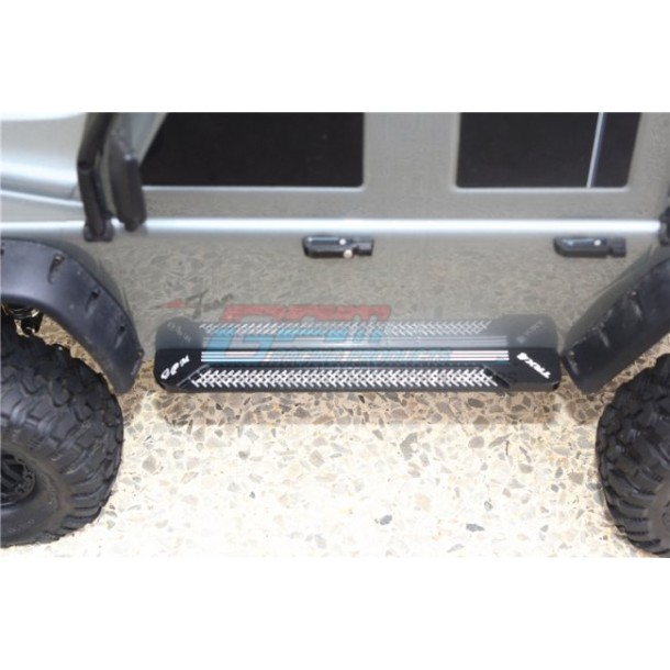 ALUMINUM SIDE STEPS (RETICULATED PATTERN A) --TRX4014XA