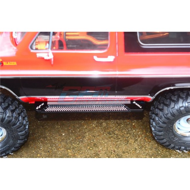 ALUMINUM SIDE STEPS (RETICULATED PATTERN B) -10PC SET--TRX4014XB