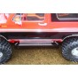 ALUMINUM SIDE STEPS (RETICULATED PATTERN B) -10PC SET--TRX4014XB