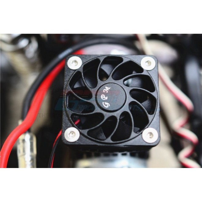 ALUMINUM 35MM MOTOR HEATSINK WITH COOLING FAN - 9PC SET--TRX4018FAN