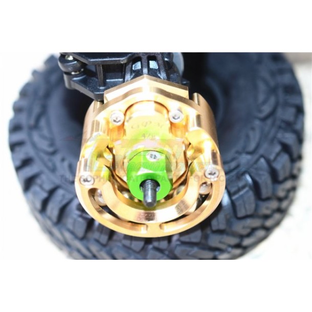 BRASS EXTREME HEAVY EDITION PENDULUM WHEEL KNUCKLE AXLE WEIGHT--TRX4023XL