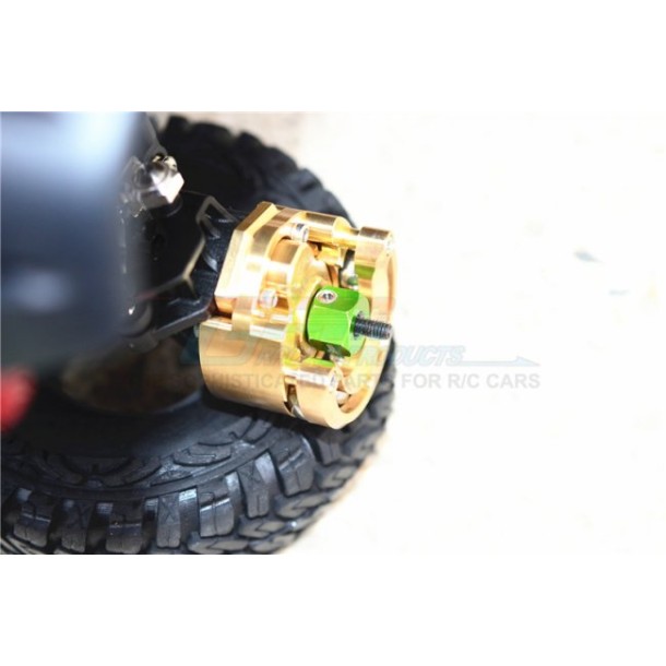 BRASS EXTREME HEAVY EDITION PENDULUM WHEEL KNUCKLE AXLE WEIGHT--TRX4023XL