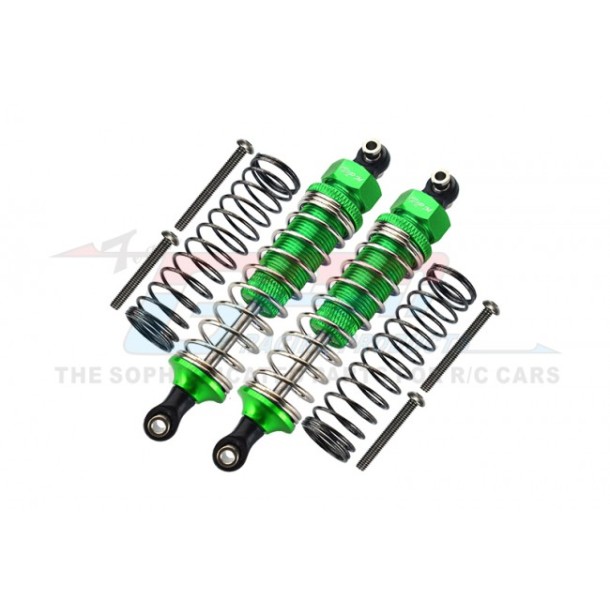 ALUMINUM FRONT/REAR ADJUSTABLE SPRING DAMPERS (130MM)--TRX4090