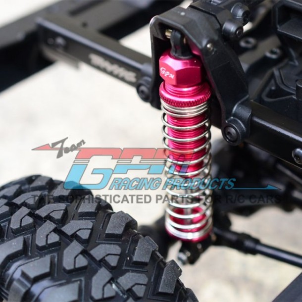 ALUMINUM FRONT/REAR ADJUSTABLE SPRING DAMPERS (130MM)--TRX4090