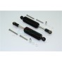 ALUMINIUM FRONT/REAR INTERNAL SHOCKS (RETICULATED PATTERN) - 12PC SET--TRX4093X