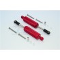 ALUMINIUM FRONT/REAR INTERNAL SHOCKS (RETICULATED PATTERN) - 12PC SET--TRX4093X