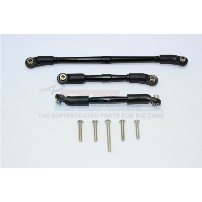 ALUMINIUM FRONT ADJUSTABLE STEERING LINK & SUSPENSION LINK  - 8PCS SET--TRX4161