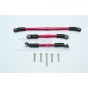 ALUMINIUM FRONT ADJUSTABLE STEERING LINK & SUSPENSION LINK  - 8PCS SET--TRX4161