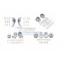 ALUMINUM FRONT + REAR C HUB, REAR GEAR BOX MOUNTS, FRONT+REAR KNUCKLE ARMS -104PC SET--TRX419211322