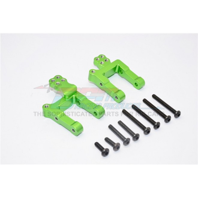 ALUMINIUM FRONT/REAR AXLE LINK MOUNT - 2PCS SET--GM013AF/R