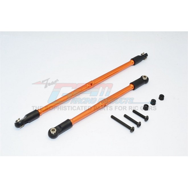 ALUMINIUM 4MM ANTI-THREAD STEERING TIE ROD-2PCS SET--GM160