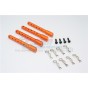 ALUMINIUM FRONT+REAR BODY POST WITH CLIPS - 1SET--GM201FR