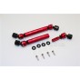 STEEL+ALUMINIUM FRONT & REAR MAIN DRIVE SHAFT (F:122MM-132MM, R:105MM-115MM) - 2PCS SETSET--GM237SAA