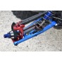 ALUMINIUM 6061-T6 FRONT LOWER ARMS+CARBON FIBRE DUST-PROOF PROTECTION PLATE--SLE055N