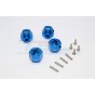 ALUMINIUM HEX ADAPTER (12X8MM)-4PCS SET--CK010/12X8MM