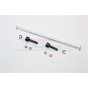 ALUMINIUM MAIN SHAFT WITH HARD STEEL ENDS – 1PC SET (FOR TAMIYA M1025 HUMMER, DF01)--HM1025MN