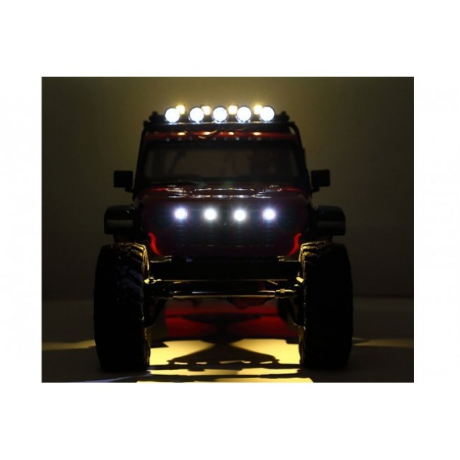 SCALE ACCESSORIES: RC CAR CHASSIS LIGHTS FOR SCX10 III JEEP - 18PC  SET--SCX3ZSP12