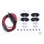 SCALE ACCESSORIES: RC CAR CHASSIS LIGHTS FOR SCX10 III JEEP - 18PC  SET--SCX3ZSP12