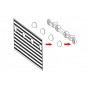 SCALE ACCESSORIES: RC CAR CENTER GRILLE LIGHTS FOR SCX10 III JEEP - 11PC  SET--SCX3ZSP13