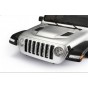 SCALE ACCESSORIES:STAINLESS STEEL FRONT GRILL FOR SCX10 III JEEP - 5 PC SET--SCX3ZSP6