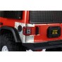 SCALE ACCESSORIES: TAILLIGHT COVER FOR SCX10 III JEEP（TYPE A） -4PC SET--SCX3ZSP8A