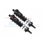 ALUMINUM 6061-T6 FRONT L-SHAPE PIGGY BACK ADJUSTABLE SPRING DAMPERS 128MM--SLE128F/L