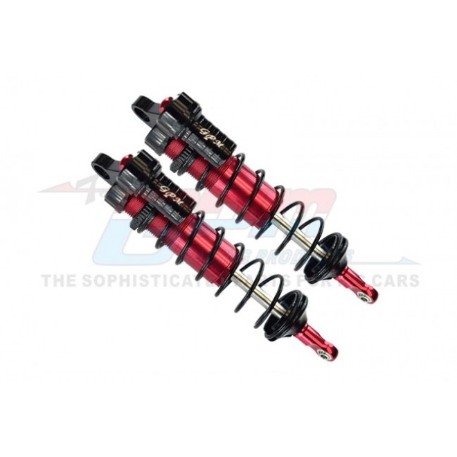 ALUMINUM 6061-T6 FRONT L-SHAPE PIGGY BACK ADJUSTABLE SPRING DAMPERS 128MM--SLE128F/L