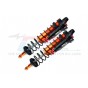 ALUMINUM 6061-T6 FRONT L-SHAPE PIGGY BACK (BUILT-IN PISTON SPRING) ADJUSTABLE SPRING DAMPERS 128MM--SLE128F/LA