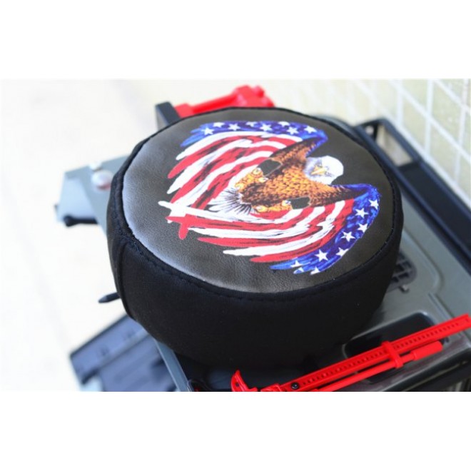 BALD EAGLE SPARE TIRE COVER-1PC--TRX4ZSP19B