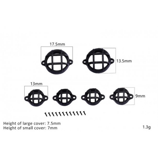 SCALE ACCESSORIES: TAIL LIGHT FOR TRX-4 DEFENDER -18PC SET--TRX4ZSP53