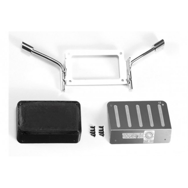 SCALE ACCESSORIES: FUEL TANK+EXHAUST PIPE FOR TRX-4 BLAZER -1PC SET--TRX4ZSP58