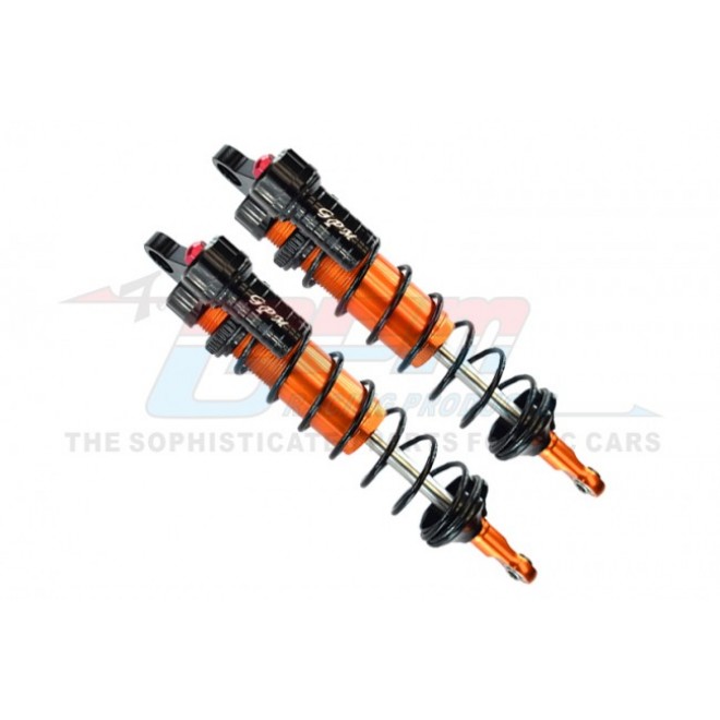 ALUMINUM 6061-T6 REAR L-SHAPE PIGGY BACK ADJUSTABLE SPRING DAMPERS 143MM--SLE143R/L