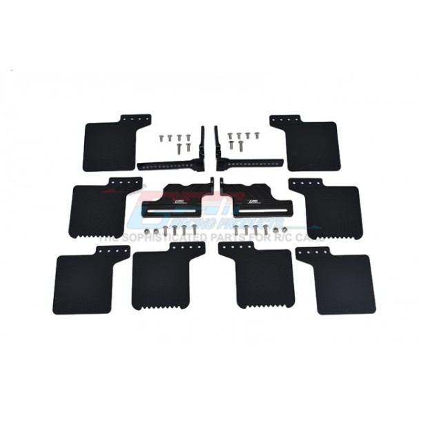 SCALE ACCESSORIES: MUD FLAP FOR TRX4 -36PC SET--TRX4ZSP72