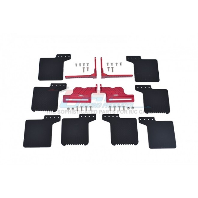 SCALE ACCESSORIES: MUD FLAP FOR TRX4 -36PC SET--TRX4ZSP72