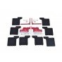 SCALE ACCESSORIES: MUD FLAP FOR TRX4 -36PC SET--TRX4ZSP72