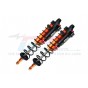 ALUMINUM 6061-T6 REAR L-SHAPE PIGGY BACK (BUILT-IN PISTON SPRING) ADJUSTABLE SPRING DAMPERS 143MM--SLE143R/LA