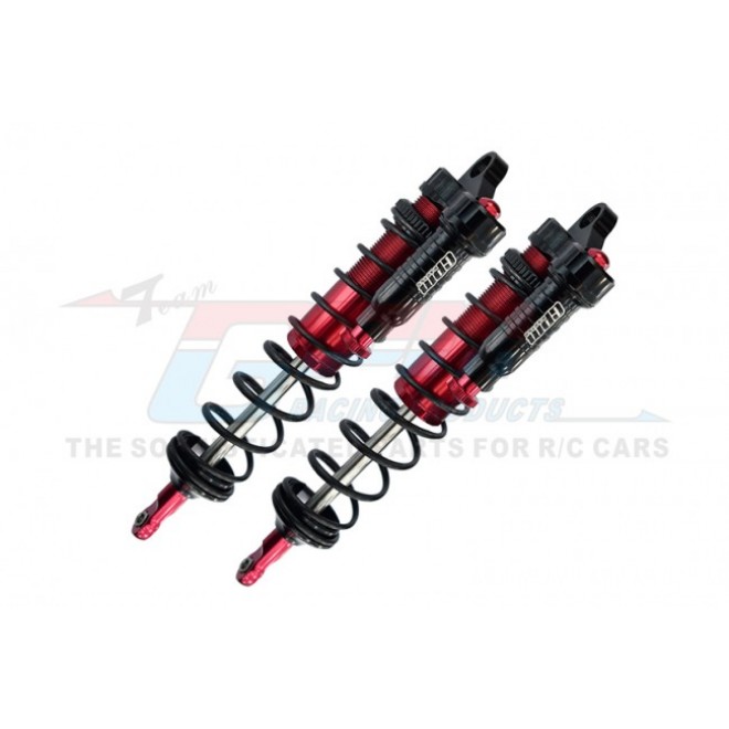 ALUMINUM 6061-T6 REAR L-SHAPE PIGGY BACK (BUILT-IN PISTON SPRING) ADJUSTABLE SPRING DAMPERS 143MM--SLE143R/LA