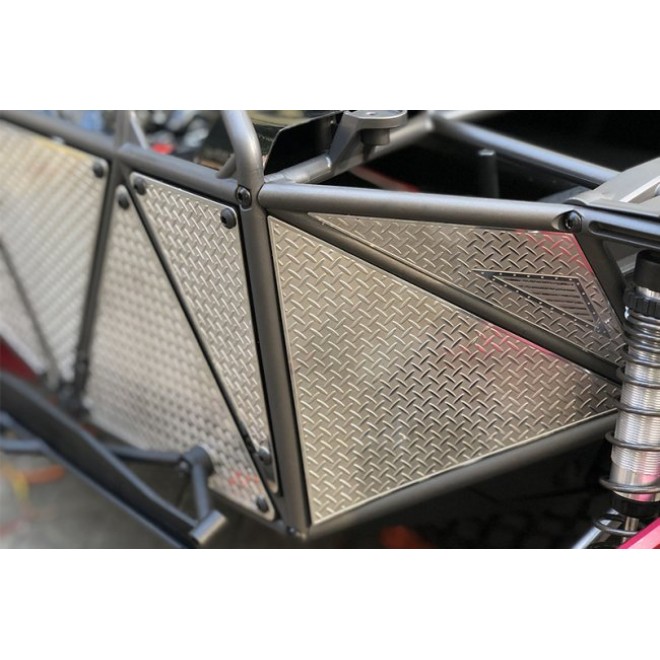 STAINLESS STEEL FRONT & WHEEL WELL TUBE CHASSIS PANEL FOR UNLIMITED DESERT RACER--UDRZSP1