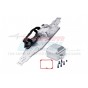 ALUMINUM 7075-T6 CHASSIS PLATE WITH SERVO MOUNT+BATTERY COMPARTMENT+MOTOR BASE--SLE1612638C