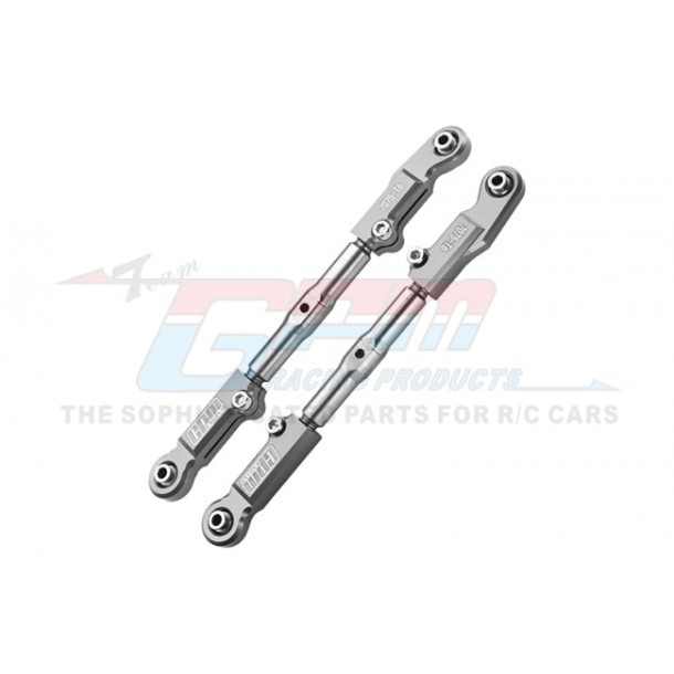 ALUMINUM 7075-T6+STAINLESS STEEL ADJUSTABLE FRONT STEERING TIE ROD--SLE162S