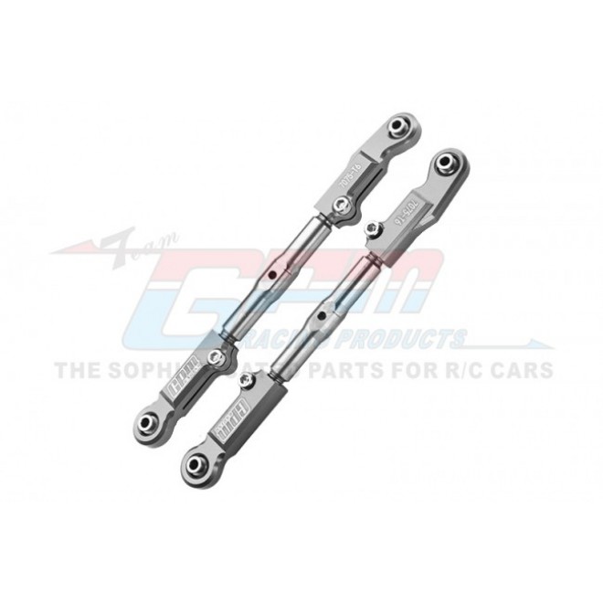 ALUMINUM 7075-T6+STAINLESS STEEL ADJUSTABLE FRONT STEERING TIE ROD--SLE162S