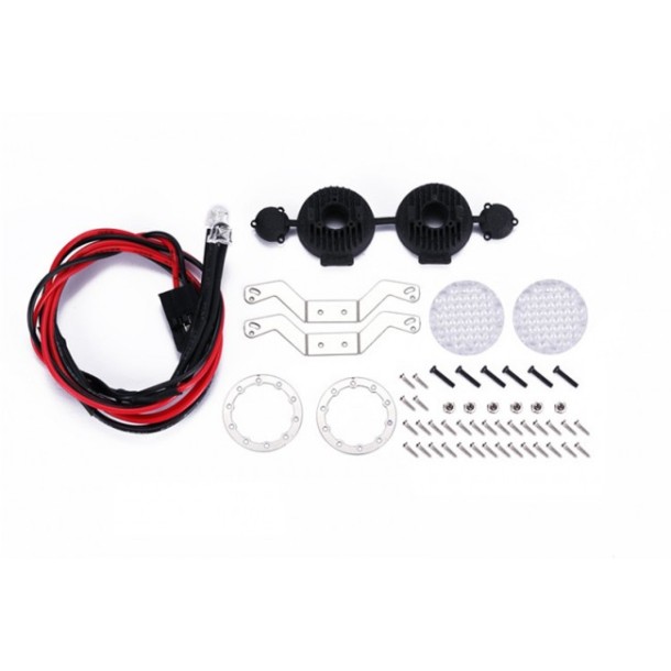 SCALE ACCESSORIES: RC CAR BUMPER SPOTLIGHT FOR CRAWLERS - 53PC  SET--ZSP058