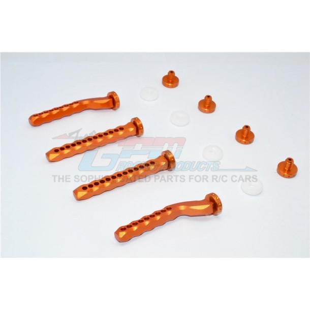 ALUMINIUM FRONT & REAR MAGNET BODY POST  - 4PCS SET--CRA201FR