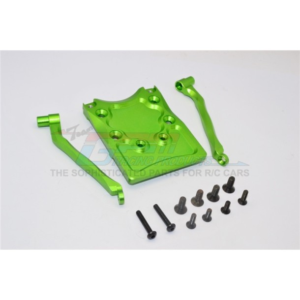 ALUMINIUM REAR SKID PLATE - 3PCS SET--CRA331R