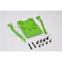 ALUMINIUM REAR SKID PLATE - 3PCS SET--CRA331R