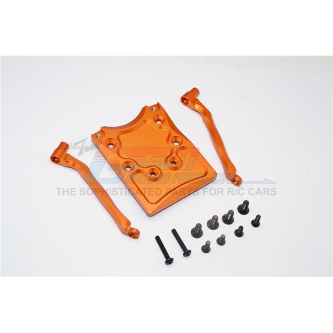 ALUMINIUM REAR SKID PLATE - 3PCS SET--CRA331R