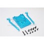 ALUMINIUM REAR SKID PLATE - 3PCS SET--CRA331R