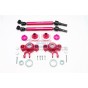 ALUMINUM UPGRADE SET (CVD, FRONT/REAR KNUCKLE ARMS, WHEEL HEX CLAW+WHEEL LOCK) -26PC SET--ER100